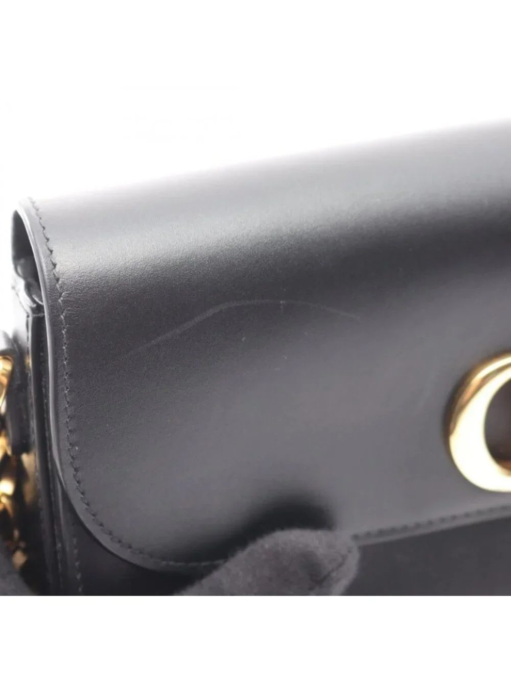 Dior Shoulder Bag 30 Montaigne Avenue Black Leather 30 Small